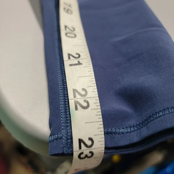 Lululemon Beyond The Studio Crop Pants Blue Size 4 - Picture 7 of 8